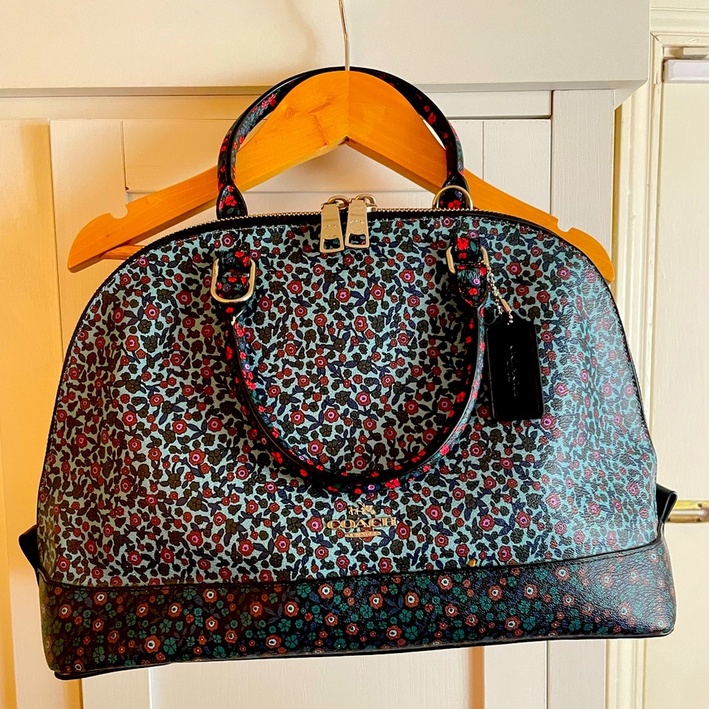 Coach Sierra Floral Dome Crossbody